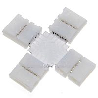 Коннектор соединительный General X-образный для RGB ленты  10мм Лента/Лента 10см картинка 